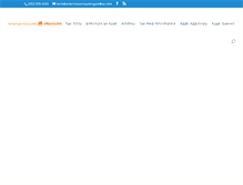 Tablet Screenshot of americanaccountingandtax.com